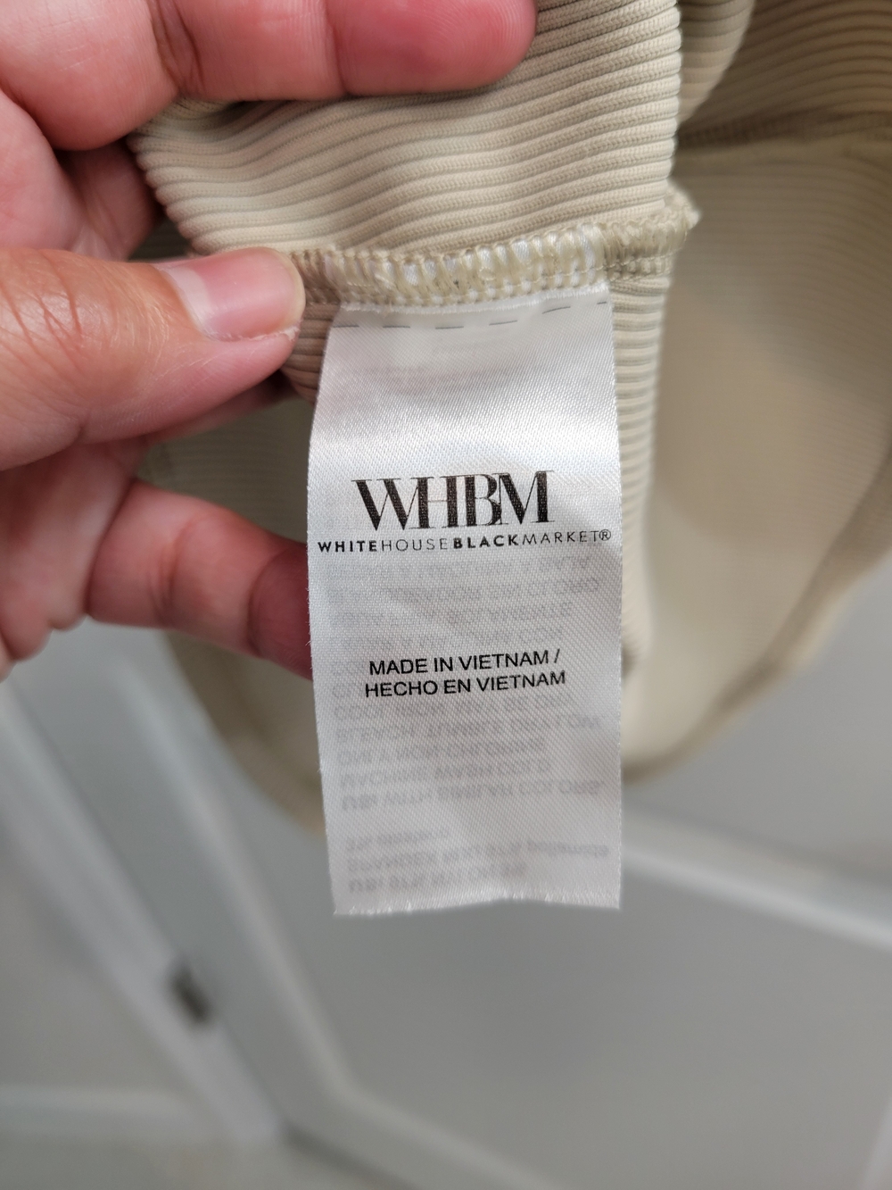 WHBM For Me Rib Tank - Picture 4 of 5